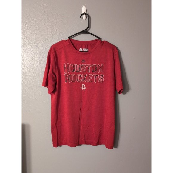 Majestic Shirts Majestic Cool Base Evolution Tee Red Houston